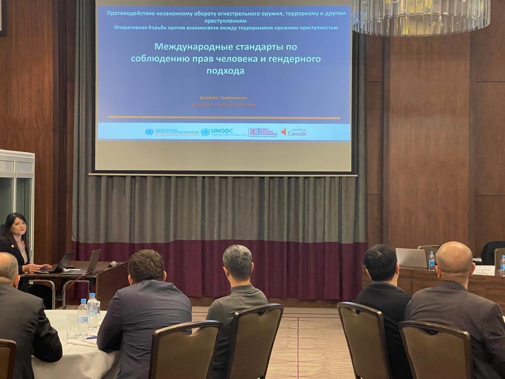 #UNCCT @un_oct&amp; @unodc_firearms concluded two 4-day trainings on operational measures to address the #TerrorismArmsCrime nexus for
➡️12 🇺🇿#Uzbekistan officials (23-26 Jan)
➡️24 🇹🇯 #Tajikistan officials (29 Jan – 1 Feb)

#SALW Project
Funded by #Canada 🇨🇦

#UNiteToCounterTerrorism