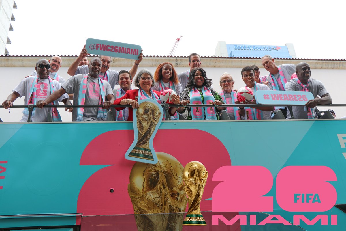 FIFA World Cup 2026 Miami Host Committee names Rodney Barreto and Beau Ferrari as co-chairs #WeAreMiami #WeAre26 #FIFAWorldCup2026 bit.ly/3UIBkzh