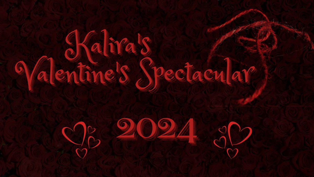 Kalira_SM's tweet photo. My 2024 Valentine's Spectacular kicks off today!

Romantic soulmate fluff coming up! . . .indeterminate number of stories, for now, because I haven't finished writing yet. >.> https://t.co/xDVOnhSsaD