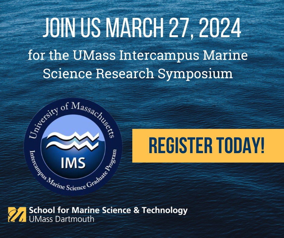 UMassD SMAST (@umassd_smast) on Twitter photo Registration is now OPEN for the 2024 <a href="/UMass/">University of Massachusetts</a> Intercampus Marine Science Research Symposium. Details and registration at: brnw.ch/21wGDIU 🌊
#marinescience #research Registration is now OPEN for the 2024 <a href="/UMass/">University of Massachusetts</a> Intercampus Marine Science Research Symposium. Details and registration at: brnw.ch/21wGDIU 🌊
#marinescience #research