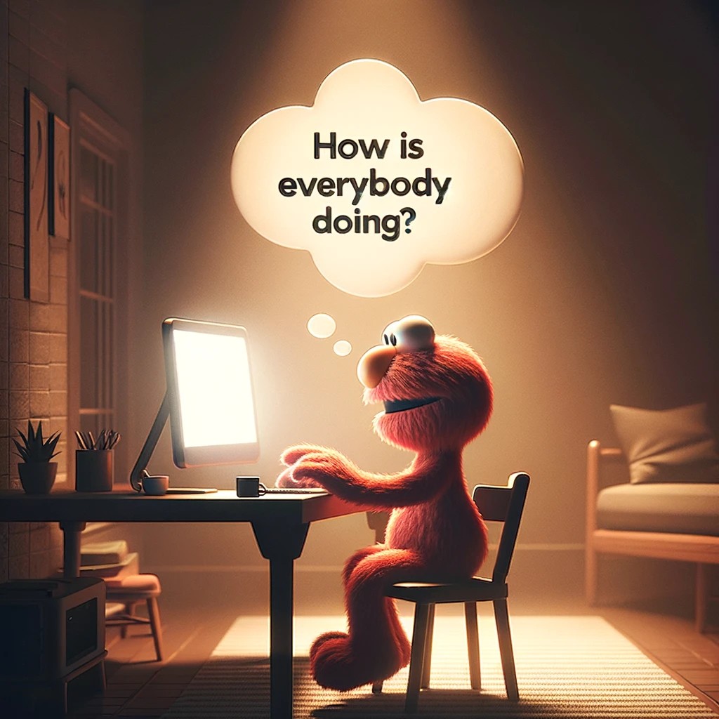 muukei's tweet image. Just dropped a 'How's everyone doing?' on X. Waiting for the internet to collectively process their feelings and life choices in response. Who knew four words could cause such a stir? #EmotionalOverload #JustCheckingIn