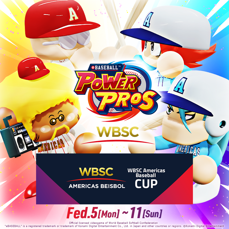 Konami on X: The WBSC Americas Baseball Cup is coming WBSC eBASEBALL™: POWER  PROS! 🌎🏆 Hop onto WBSC eBASEBALL™: POWER PROS next week and lead your  team to glory! ⚾️🧢 More details