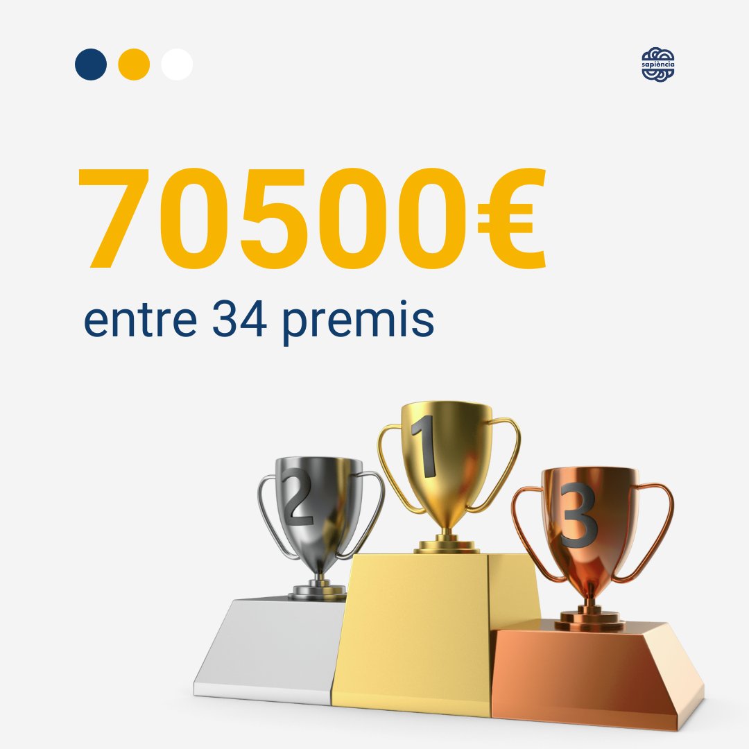 sapienciapremis's tweet photo. 📢PREN NOTA DE LES NOVETATS 2024⁣
⁣
👉🏼70500 € entre 34 premis🏅⁣
👉🏼Poden participar els joves🧑‍🎓👩🏽‍🎓matriculats en 4t d’ESO, BATXILLERAT i CICLES FORMATIUS GRAU MITJÀ ⁣
⁣
Tots els detalls en 💻 https://t.co/zDfKuvrOfs
⁣
T'apuntes? 😉⁣
⁣
@asociacionruvid 
@GVAeducacio https://t.co/sQcEXdwOBq
