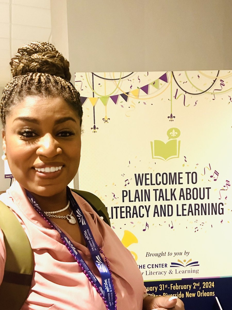 #PlainTalkNOLA owes me nothing! 
I spent the week building my capacity & deepening my well of literacy knowledge to continue empowering educators that teach reading across this nation! We can’t leave reading to chance! #literacy4all #untileverychildreads #readingrevolution