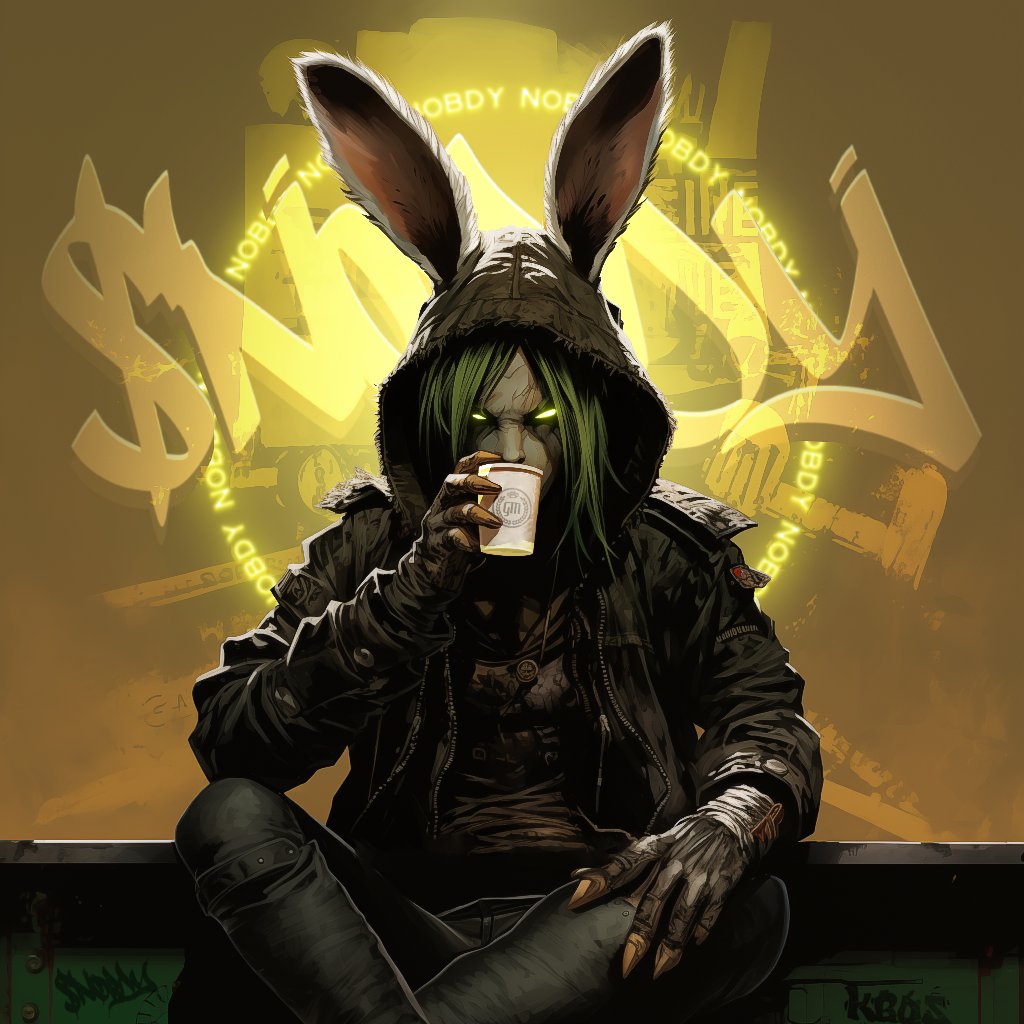 knucklebunnyds's tweet photo. GM to $NOBDY, all you Knuckle Bunnies, and the rest of you legends puttin in work.

@N0bdyToken #WeTheBurrows https://t.co/QntSPAuPZM