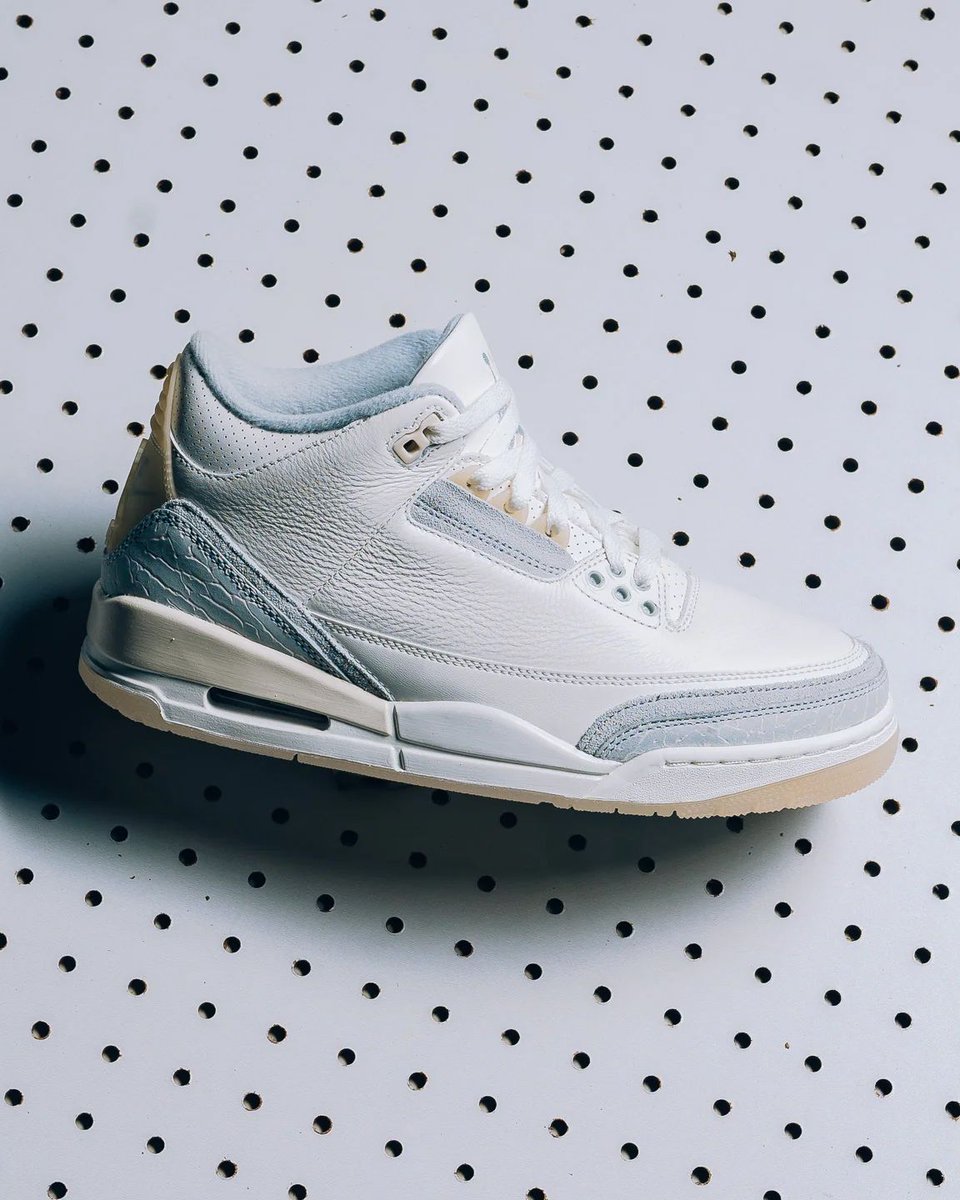 The Air Jordan 3 Craft "Ivory" drops tomorrow 🗓️