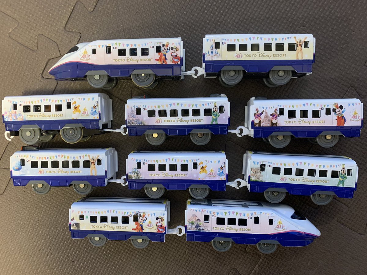 新幹線 E2系1000番台 Magical Dream Shinkansen 10両フル編成が完成 新幹線 E2系1000番台 Magical Dream Shinkansen 10両フル編成が完成