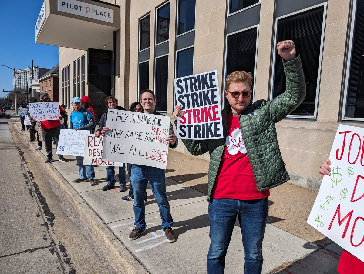 The NewsGuild-CWA tweet media