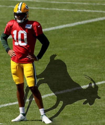 Jordan Love saw his shadow today which means 15 more years of elite quarterbacking in Green Bay