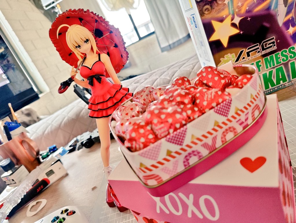 monstrousmonty's tweet photo. It's a weekend of projects and shoots, do you have any interesting plans for February?
#animefigures #toyphotography #fategrandorder #fateextra #saber #redsaber #neroclaudius #PNGtuber #ENVtuber #valentines https://t.co/ThlxSWVpdR
