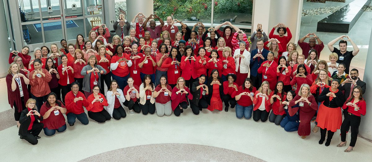 Go Red for Women from Inova Schar Heart and Vascular ⁦@HeartBobH⁩