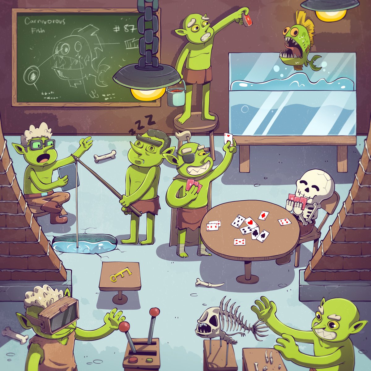 Dark Alchemy of Prosperity… Goblins Brew Success in Shadows 💰