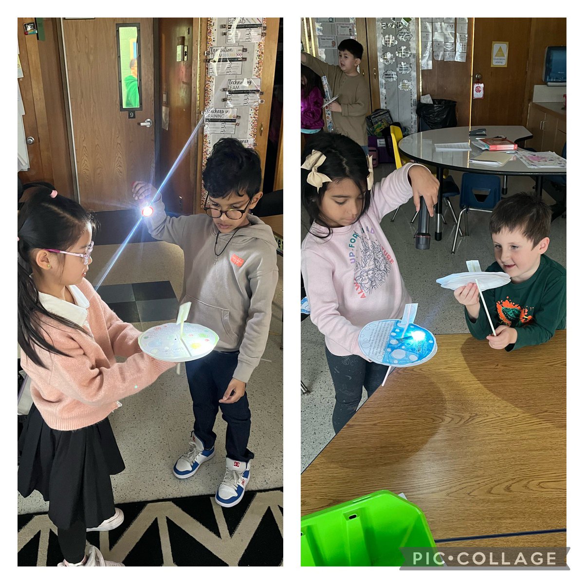 The groundhog may not have seen his shadow today but Room9 worked together to create their own shadows! 🐸 @CherryLaneCP1