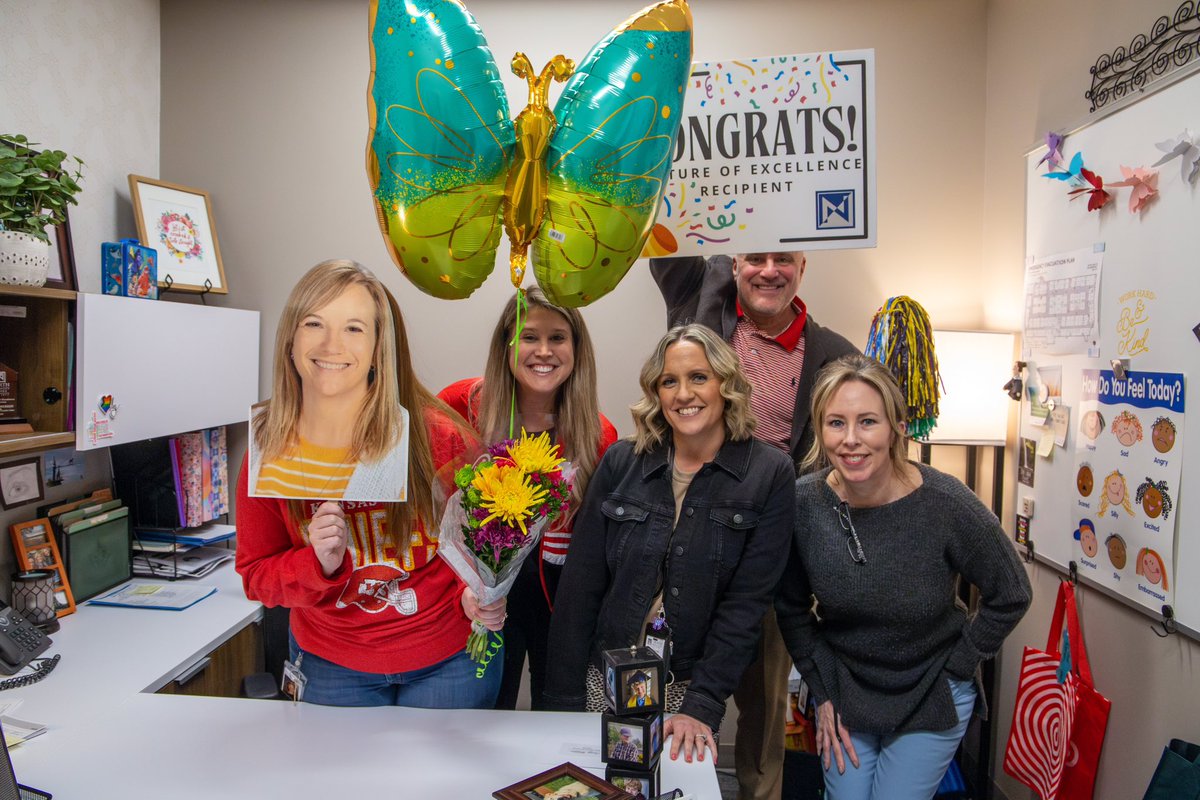 Today we had the opportunity to recognize these relentless educators! Congratulations to Katie Malone, Marina Teutsch, Leah Joerling &amp; Carey Webber, our deserving 23-24 Culture of Excellence Nominees. 🦋🎉 <a href="/NKCSchools/">NKC Schools</a> <a href="/NKCEarlyed/">NKC Schools Early Education</a>