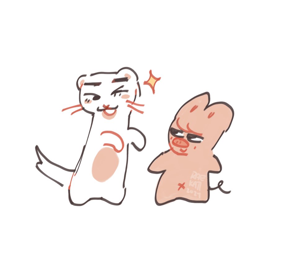 phat4hh's tweet photo. hewwo fwendssss pls give me sum silly skzoo doodle ideas 🙏🐷 https://t.co/8wMN4fajoZ