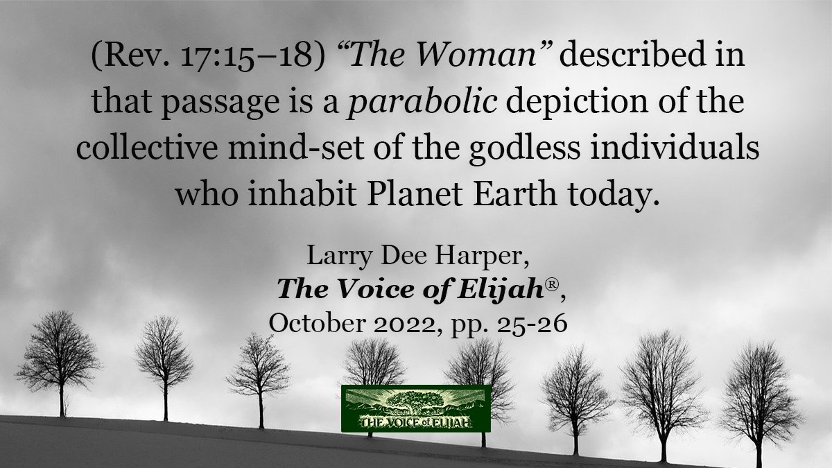 voiceofelijah's tweet photo. https://t.co/mf8ZRhzVDi
#RestoringTheTruth #Revelation17:15-18 #TheVoiceOfElijah #EndTimes #Scripture https://t.co/QstSRMPu3d