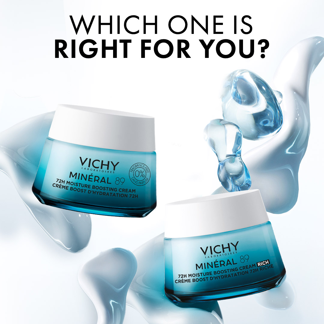 Begin your personalized skincare journey and discover which cream is right for you! #VICHYUSA #VICHYLOVER