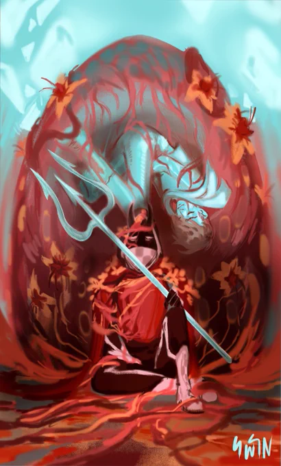 King of swords rx #skephalo #badboyhalofanart #SkeppyFanArt 