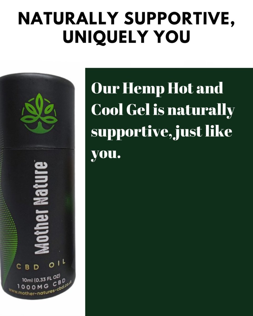 Our Hemp Hot and Cool Gel is your partner in natural health and wellness. #HealthPartner #HempWellness #NaturalSupport