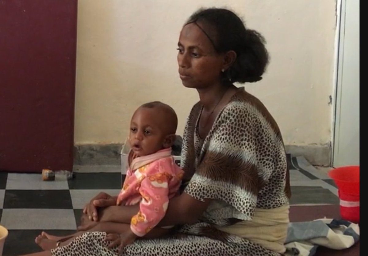 Sally_Keeble's tweet photo. Heart-breaking coverage from @Channel4News of the unfolding famine in #Tigray among forgotten victims of the deadliest 21st century war - and the nonsense of the UN award to the #Ethiopian PM  for his work on food security. https://t.co/VkqjsWjQs2