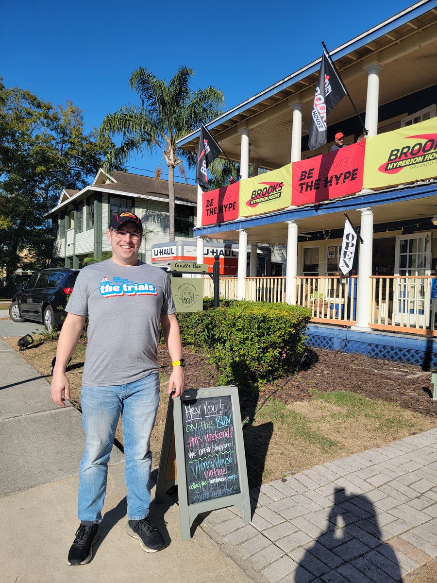 In Orlando for the Trials. Found the Hyperion House. #brooksrunning #runhappy