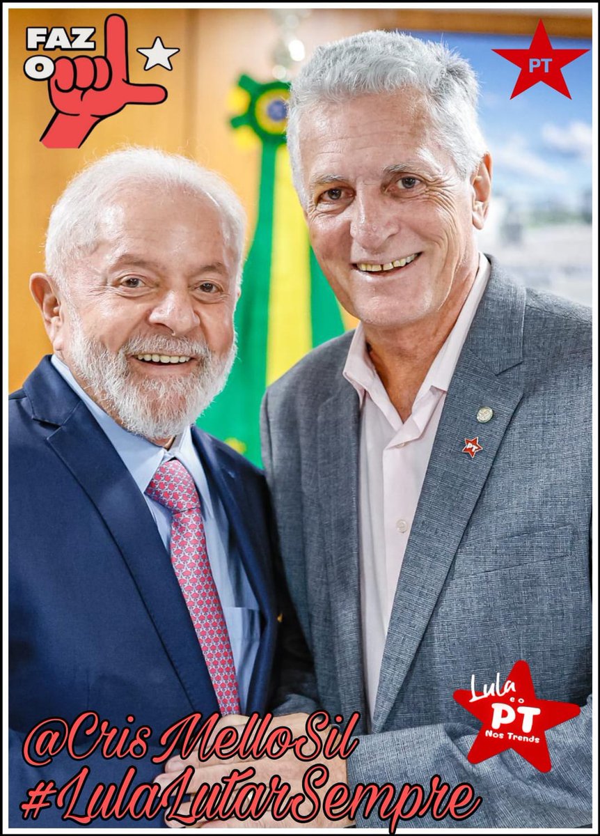 @cleberadv @AlexandrePT13CV @Alexand92840726 @CleuzaTur @borgescm @chelleweda @divaolinda55 @sequeira_kg @lacerdaeh @cmsclaudio @DjoaoquarenT13 @Baiantifascista @afe44boccanegra @Antonio60712593 @cr_oliveira @EdsonJosdeOli10 @Fernando3FF @henriqpalmiery @jordeval @LhcLulalivre @MarcioDomiquile @MillaCo92790904 @ricardohazze @simoes8 @VerbenaAlves @Arlemndo @carlos_verzaro @CristinaFM7 @edusilvafogo @fgddamaceno @HMarahu @JosBruni @LincolnCesar8 @MarcoJustino1 @misasjrp @Rita55833445 @SocialistaSagaz @vidaloukanomar @BigodeMole @LulaOficial @Haddad_Fernando @CutNobre @CUT_Brasil @FlavioDino Noite @cleberadv ! Um fevereiro de muitas felicidades pra vc e todos os companheir@s !

#LulaLutarSempre 🥊