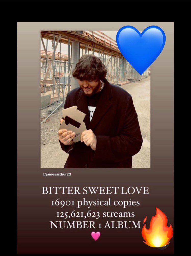 That is an impressive amount of numbers right there <a href="/JamesArthur23/">James Arthur</a> 💜💜 CONGRATULATIONS 🙌🫶