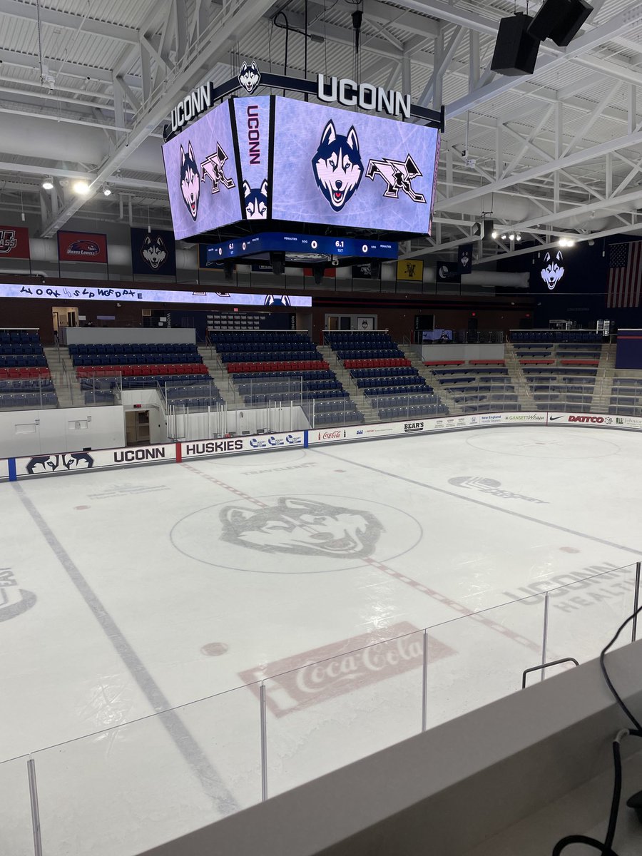 ⁦<a href="/FriarsHockey/">PC Men's Hockey</a>⁩ take on ⁦<a href="/UConnMHOC/">UConn Men's Hockey</a>⁩ in their first ever game at Toscano  Family Ice Forum. Listen on ⁦<a href="/790thescore/">790 The Score</a>⁩ and the varsity app. #gofriars