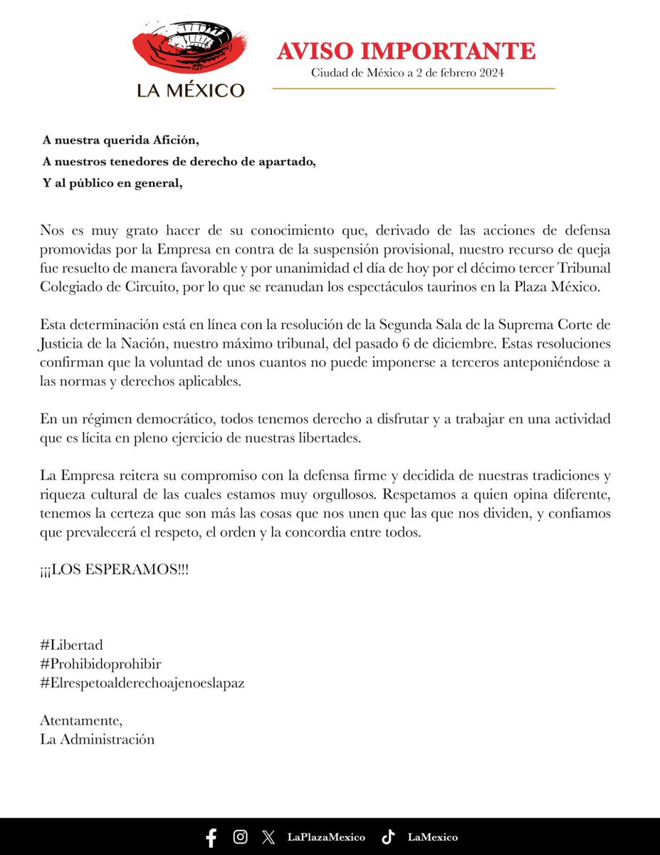 🚨 Los esperamos !!! #Libertad