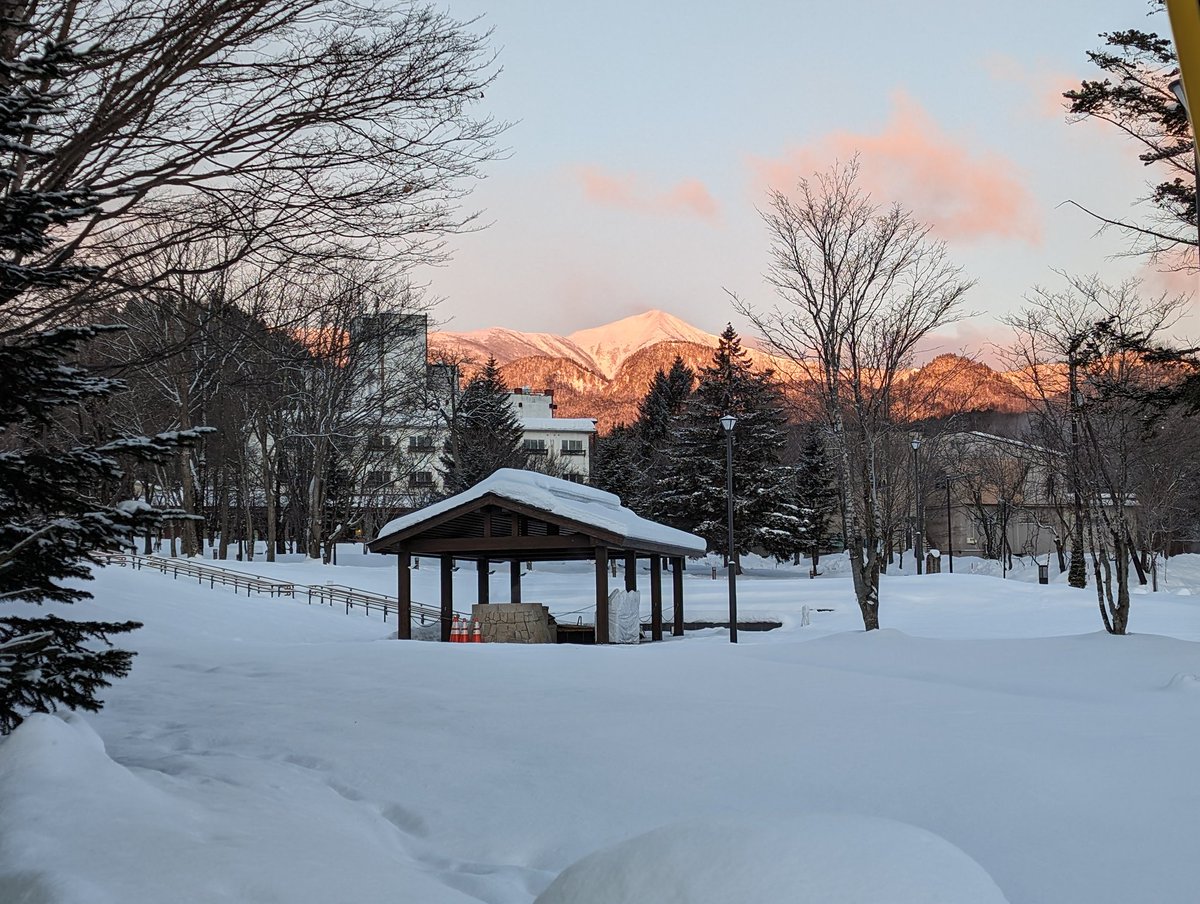 -20℃、素手は10秒が限界。
でも気持ちのイイ景色。