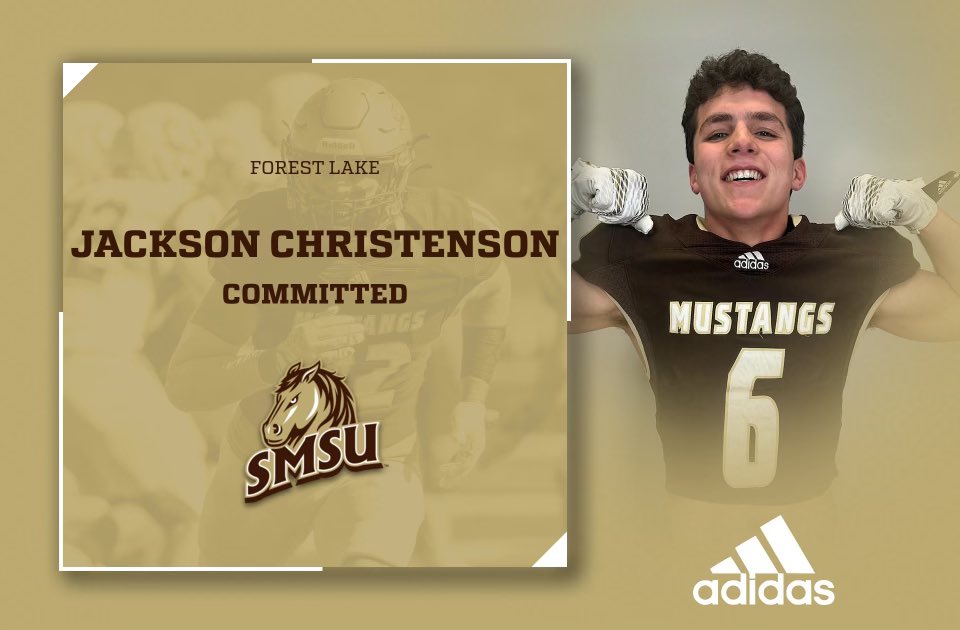 D2 Transfer Box Safety/OLB (@jacksonchr2) on Twitter photo 106% COMMITTED!
NEXT FOUR!
LET’S GO STANGS!
<a href="/CoachSUnderwood/">Scott Underwood</a> <a href="/CoachBull16/">Levi Bullerman</a> <a href="/Coach_Devlin/">Paddy Devlin</a> <a href="/CoachDP78/">Doug Patterson</a> <a href="/Coach_Charles89/">Charles Alexander II</a> 106% COMMITTED!
NEXT FOUR!
LET’S GO STANGS!
<a href="/CoachSUnderwood/">Scott Underwood</a> <a href="/CoachBull16/">Levi Bullerman</a> <a href="/Coach_Devlin/">Paddy Devlin</a> <a href="/CoachDP78/">Doug Patterson</a> <a href="/Coach_Charles89/">Charles Alexander II</a>