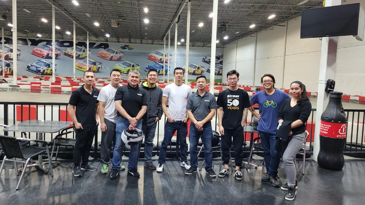 Our Richmond team is zooming into team spirit with a dash of adrenaline and a sprinkle of friendly competition! 🏎️🏁 
.
.
.
.
.
#TeamBuildingThrills #RichmondRaceway #WorkHardRaceHarder #kirmaccaresforkids #autobody #autobodyrepair #collisionrepair #automotive #car #autobodywork