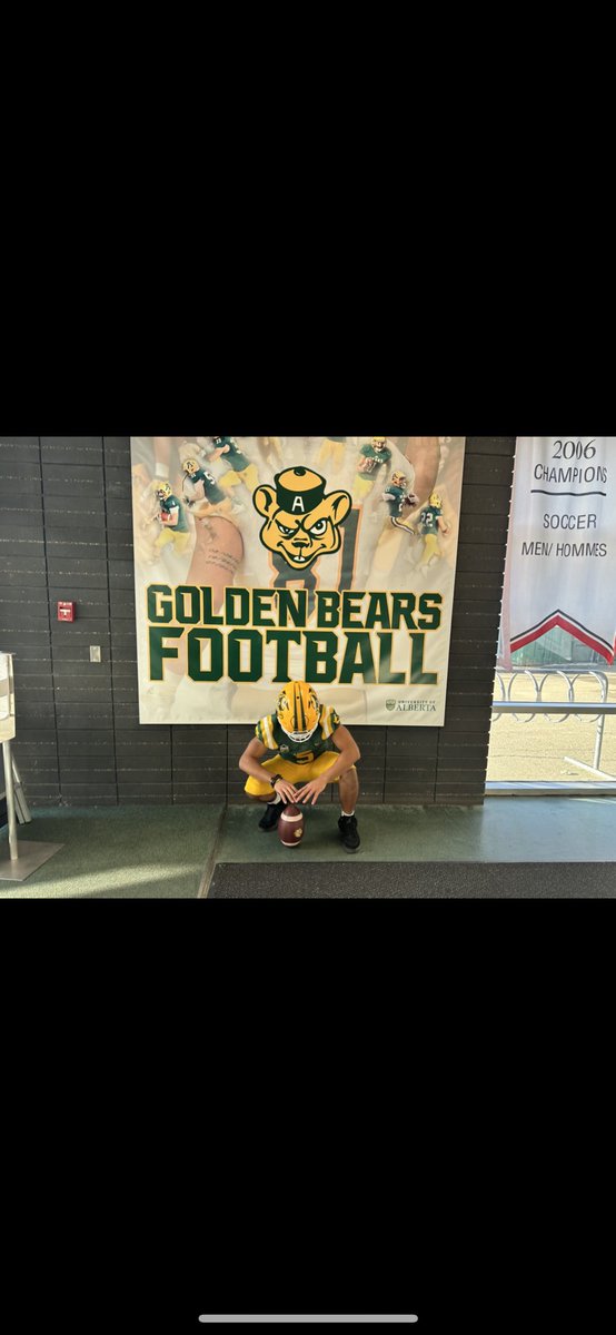 AlexPoitevien's tweet photo. #agtg After a great visit with @UACoachMorris I am excited to announce, I have received my 4th official u sports offer to attend the university of Alberta. https://t.co/cPy8bE6HFl