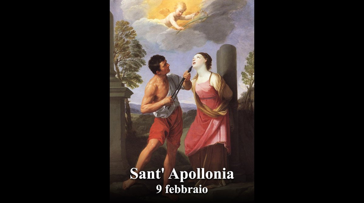 SantoDiOggi's tweet photo. Oggi si celebra: Sant' Apollonia https://t.co/YeJ319vMGo 
#santodelgiorno #chiesacattolica #santapollonia https://t.co/0nx6oRfsZY