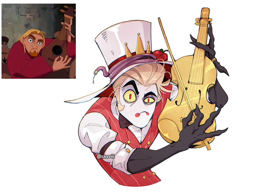 /Megalovania starts playing🎻
#HazbinHotel