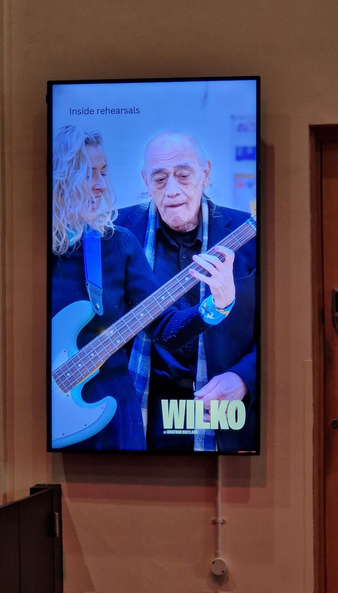 Saw 'Wilko' a play about 'Wilko Johnson' tonight. Wilko was a former guitar player with 'Dr Feelgood' and 'Ian Dury and the Blockheads' as well as having a solo career. His story about fighting and beating cancer is brilliantly told in this play.