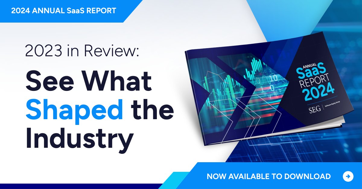SoftwareEquityG's tweet image. Our 2024 Annual SaaS M&amp;amp;A and Public Market Report is now available for download!

softwareequity.com/research/annua… #SaaS #Software