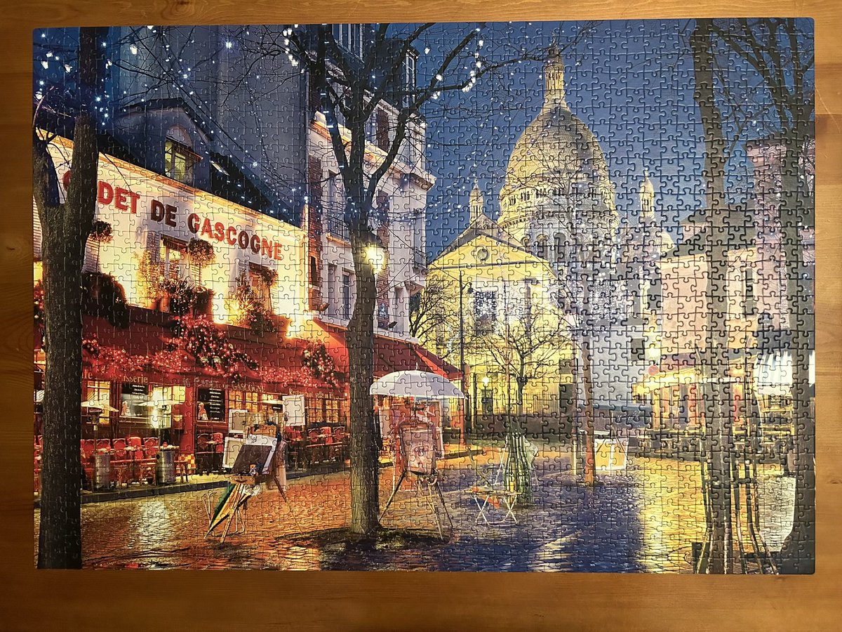This was a good one. #jigsawpuzzles #1500pieces