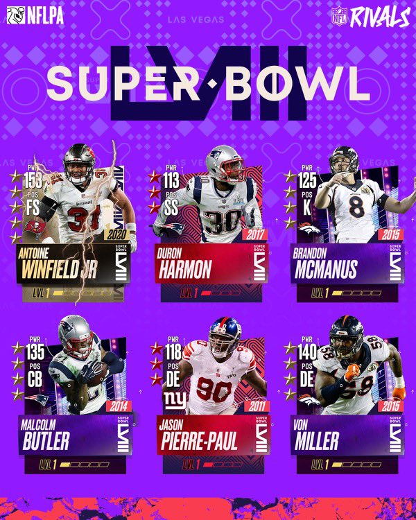 What better way to celebrate the Super Bowl than by building a super team on NFL Rivals. Collect new digital player cards, and experience becoming GM in fast-paced arcade-style gameplay. Download <a href="/PlayNFLRivals/">NFL Rivals 🏈</a> for free today! #NFLRivals #Ad