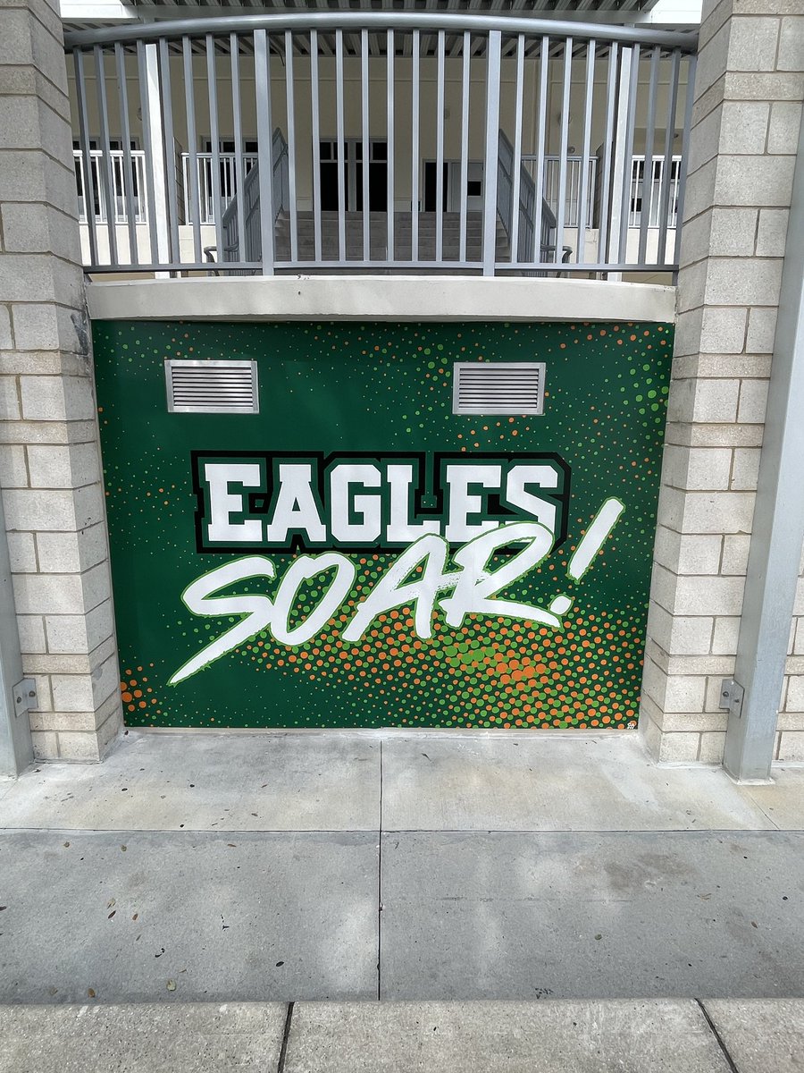 SlapEmUp's tweet image. Atlantic Community High School Delray Beach, Fl.  Max metal and vinyl install