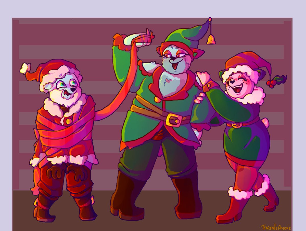 tenienteamore's tweet photo. late christmas❄️
#UnicornWars #UnicornWarsfanart https://t.co/7MMfZDdkS3