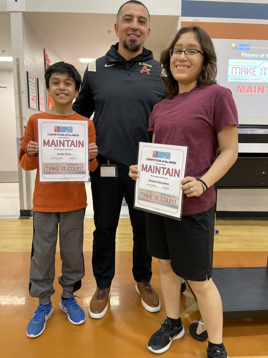 Frank Martinez (@coach1martinez) on Twitter photo Congratulations to Israel Cruz and Kailani Gonzalez for earning the Character Matters Award this week! High praise from their teachers and peers. <a href="/Hernando_MS/">Dr. Jesse A. Sepulveda</a> <a href="/EDAztecs_HS/">Venessa Betancourt</a> <a href="/SocorroISD/">Socorro ISD</a> Congratulations to Israel Cruz and Kailani Gonzalez for earning the Character Matters Award this week! High praise from their teachers and peers. <a href="/Hernando_MS/">Dr. Jesse A. Sepulveda</a> <a href="/EDAztecs_HS/">Venessa Betancourt</a> <a href="/SocorroISD/">Socorro ISD</a>