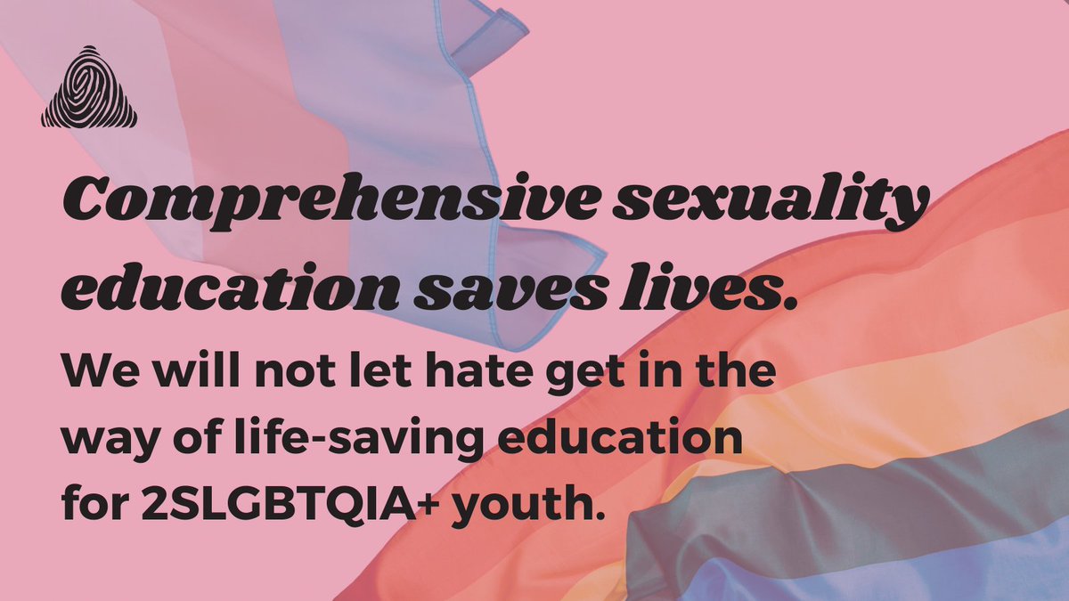 CCGSD_CCDGS's tweet photo. 1/3 Queer, trans, and gender-diverse youth deserve a right to healthcare that meets the best standards of care, 2SLGBTQIA+ inclusive school policies, and unmediated access to inclusive comprehensive education. https://t.co/Db6I5khXIf