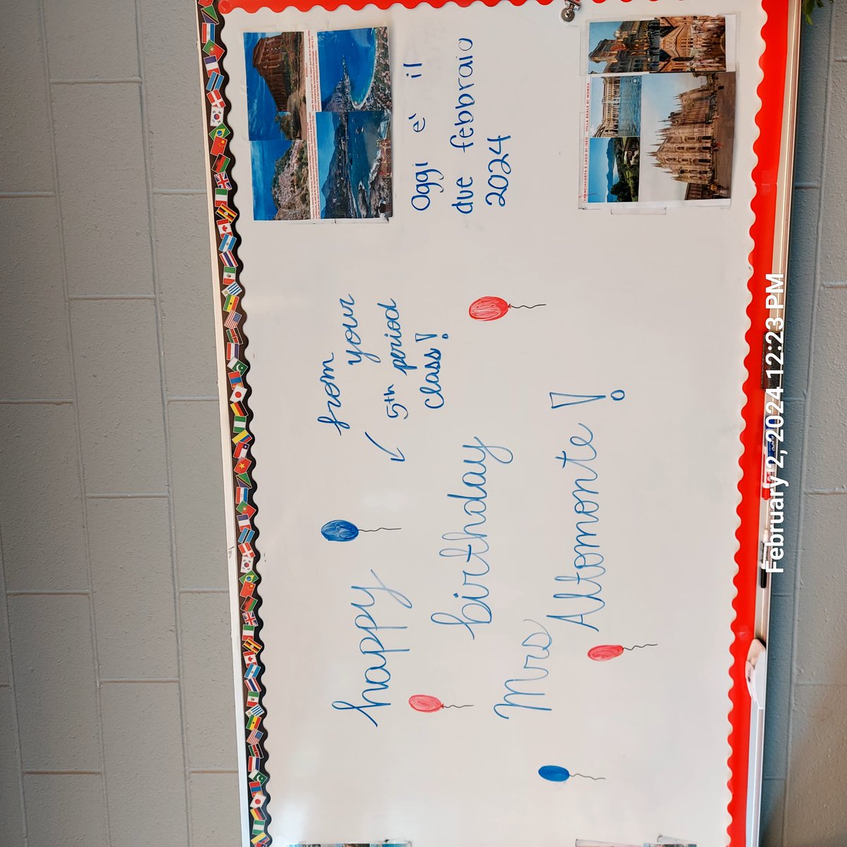 Grazie miei cari studenti <a href="/BectonHS/">Becton Regional High School</a>