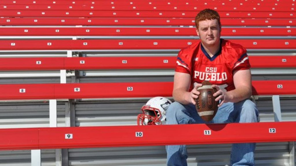 BMackeySports's tweet photo. Colorado's own Ryan Jensen and Buccaneers’ Pro-Bowl center just announced on social media that he is retiring from the NFL. He was the center for Tom Brady when they won the Super Bowl. He played college football at CSU Pueblo. Enjoy retirement! #RyanJensen #Buccaneers #CSUPueblo https://t.co/kSJxZeg4pI
