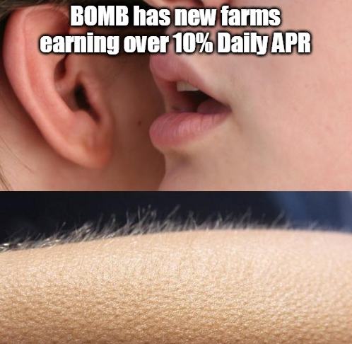 BombMoneyBSC's tweet photo. $BOMB - $BTC 💰 #B2SHARE - $BNB 🤑
Join our new farms and earn juicy APR: https://t.co/0UYu5qhbI9
#DeFi #Staking https://t.co/XX6IBq2ULe