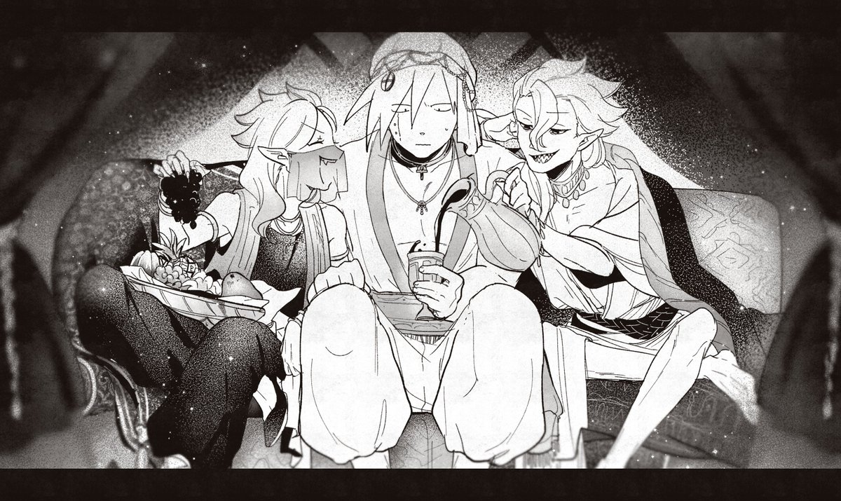 🏜🐫のサテマナとじじ(幻覚) 