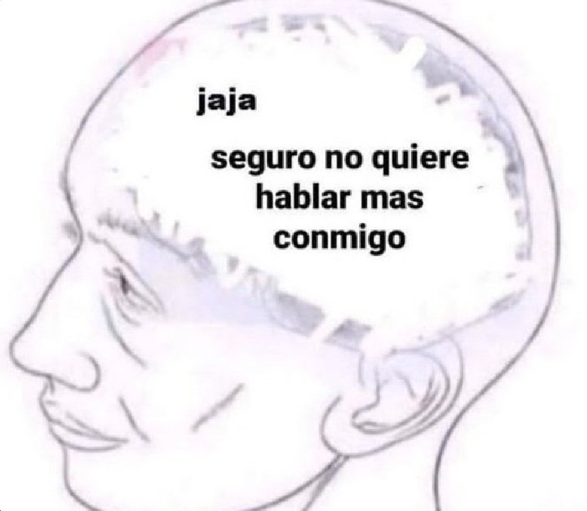 la peor sensación: