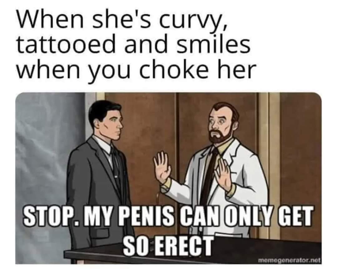 That would be me 😉😉 #curvy #thicc #tattoos #chokeme