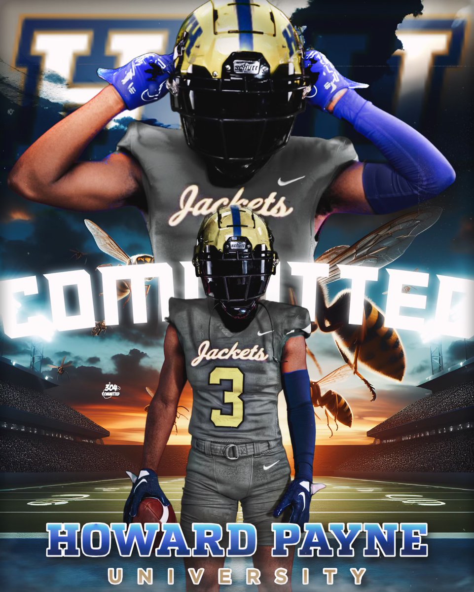 #AGTG Blessed to announce that Im committing to Howard Payne University #Committed <a href="/tajakaha/">Larry Wheeler</a> <a href="/KoachMak/">Corey McDonald M.S Ed.</a> <a href="/HornJagsRecruit/">Horn Jags Football</a> <a href="/DaTommyHarris/">THE Coach Tommy Harris</a> <a href="/CoachKHarris1/">Coach Harris</a> @HPUFootball